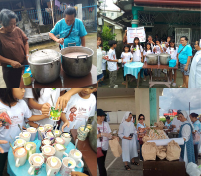 PFI Supports Feeding Program for 353 Children in Baybay City